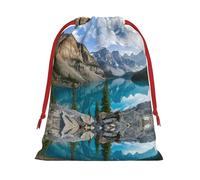 Rocky Mountains Ultra Soft Velvet Gift Bag, Comfortable To The Touch, Reusable