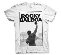 Rocky Officially Licensed Balboa - It Ain't Over Mens T-Shirt (White), XX-Large