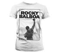 Rocky Officially Licensed Balboa - It Ain't Over Women T-Shirt (White), Small