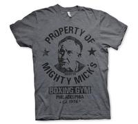 Rocky Officially Licensed Mighty Mick's Gym Mens T-Shirt (Dark-Heather), X-Large