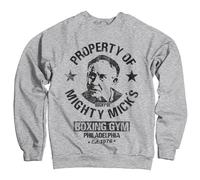 Rocky Officially Licensed Mighty Mick's Gym Sweatshirt (Heather Grey), Medium