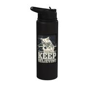 Rocky Patriotic - Keep Believing Stainless Steel Insulated Water Bottle