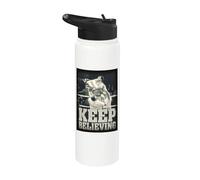 Rocky Patriotic - Keep Believing Stainless Steel Insulated Water Bottle