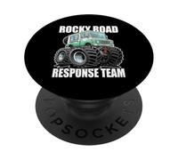 Rocky Road Response Team Ice Cream Truck 4x4 Offroad Design PopSockets Adhesive PopGrip