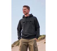'Rocky' Surfing Beach Casual Cotton Hoodie Animal Dark Grey XS