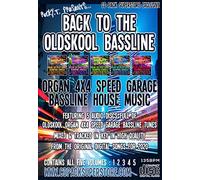 Rocky T Presents - Rocky T Presents - Back to The Oldskool Bassline - Vol 1-5 - CD Pack
