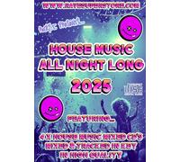 ROCKY T PRESENTS - Rocky T Presents - House Music All Night Long - 2025 - CD Pack