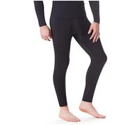 Rocky Thermal Underwear for Men Pants, Long Johns Fleece Lined Base Layer Bottoms, Insulated Leggings for Extreme Cold/Skiing, Black, 5X-Large
