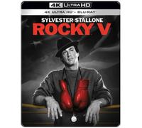 Rocky V Steelbook [4K Ultra HD] [1990] [Blu-ray] [Region Free]