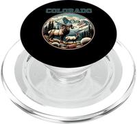 Rocky Wildlife Mountain, Bighorn Sheep Colorado Souvenir PopSockets PopGrip for MagSafe