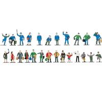ROCO 40000 HO Scale Coloring Station Characters Set