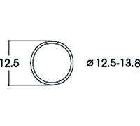 Roco 40066 Traction Tires 12.5 to 13.8 mm HO 10 Pieces NEW