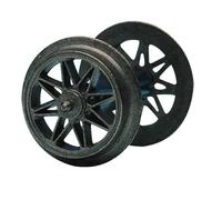 Roco 40190 DC Direct Current Double Spoke Wheel Set 1 Piece 11 Mm HO New
