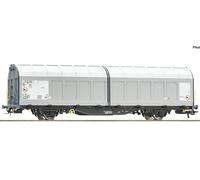 ROCO 6600095 Sliding Wall Wagon CD-Cargo With Free Märklin Axles New 1:87