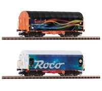 TT 6680022 Set of 2 Sliding Tarpaulin Wagons Ep. VI