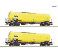 Roco 76025 GATX Zacns Bogie Tank Wagon Set (2) VI
