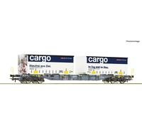 ROCO 77341.B Container Car 455 2 250-6 SBB Ep VI On Request Märklin Axles NEW