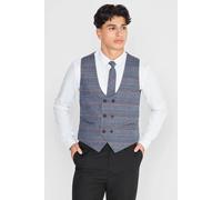 Roco Boy's Cillian - Black/Blue Waistcoat & Trouser Suit in Blue | Size: 5 Years Roco Blue 5 Years