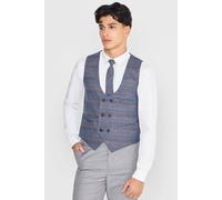 Roco Boy's Cillian - Grey/Blue Waistcoat & Trouser Suit in Blue | Size: 13 Years Roco Blue 13 Years