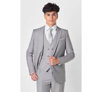 Roco Boy's Ford - 3 Piece Slim Fit Wedding Suit availabile in 7 colours in Light Grey | Size: 10 Years Roco Light Grey 10 Years