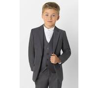 Roco Boy's Modern Fit - 3 Piece Grey Wedding Suit Set in Dark Grey | Size: 2 Years Roco Dark Grey 2 Years