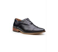 Roco Boy's Oxford - Black Formal Brogue Shoes | Size: Infant 8 Roco Black Infant 8
