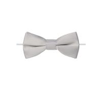 Roco boys plain silver grey elasticated dickie bow
