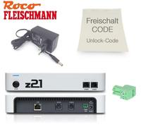 Roco / Fleischmann 10825 z21 start + Roco 10818 z21 Activation Code - NEW