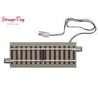 Roco Geo Line 61117 Straight Track with Ballast 100 mm with Contact Pedal