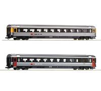 Roco H0 74023 Express train carriage set "EuroCity 7" of the SBB - NEW + OVP