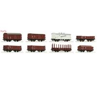 Roco Start - DR Wagon Set (8) III 1:87 Scale, HO Scale