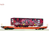 Roco Wascosa T5 Pocket Wagon w/Off Road Trailer Load 1:87 Scale, HO Scale