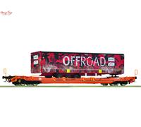 Roco Wascosa T5 Pocket Wagon w/Off Road Trailer Load VI 1:87 Scale, HO Scale