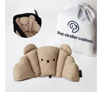 Rococo, BerryMore Edition, Back Cushion, Pet Stroller Cushion, Rear Cushion, Cozy and Protective, Filling Empty Space, Multi-Dog Owner Cushion, Cushion for Empty Rear Space (Beige Walnut)