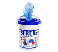 Rocol 34100 Scrubs Hand Cleaning Wipe (Pack of 72)