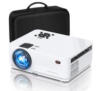 Roconia 5G WiFi Bluetooth Native 1080 Projector, 18000LM Full HD Movie Projector, 300" Display Support 4k Home Theater, Compatible with iOS/Android/XBox/PS4/TV Stick/HDMI/USB (White)