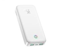 Rocoren Power Bank Fast Charging, PD35W QC35W 20000mAh 3-Port Compact USB C Battery Pack Compatible with MaBook Air, Samsung Galaxy S24 Ultra, iPhone 15, iPad and more - White