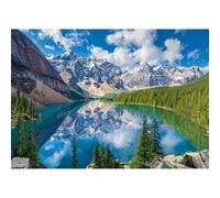 Rocorose 500 Piece Puzzles for Adults, Nature Scenery Jigsaw Puzzle Challenging Difficult Snow Mountain View Puzzle Lake Landscape Art Home Decor Winter Scene for Game Nights