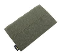 ROCOTACTICAL MOLLE Hook and Loop Mounting Placard Platform, Tactical Style Flex Loop Panel to Convert Any MOLLE Platform to a hook/loop Attachment for hook/loop Pouches or Morale Patches (Army Green)