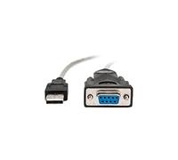 Rocstor 5FT USB to Null Modem RS232 DB9 F/M