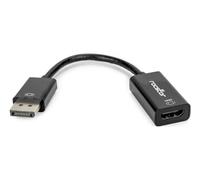 Rocstor DisplayPort 1.2 to HDMI 4K/60Hz Active Adapter Converter - M/F - Black