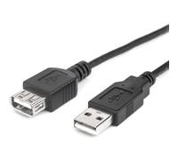 Rocstor Premier 6 Ft USB 2.0 Extension Cable A Male to A Female - M/F - USB - 6 Ft - 1 Pack - 1 x Type A Male - 1 x Type A Female -black - USB A Male to A Female Cable