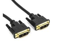 Rocstor Y10C186-B1 Premium 3 ft. DVI-D Single Link Cable - M/M - DVI cable for use with Projectors, Video Devices, Monitors - 1m - 1 Pack - Male Digital Video, Black