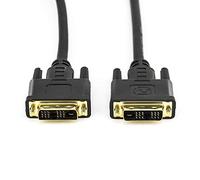 Rocstor Y10C187-B1 Premium 6 ft. DVI-D Single Link Cable - M/M - DVI cable for use with Projectors, Video Devices, Monitors - 2m - 1 Pack - Male Digital Video, Black