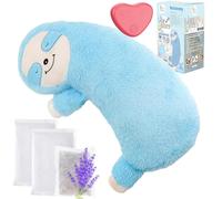 Roctocesy HushHarbor Puppy Heartbeat Toy Pillow, Anxiety Relief Sleep Aid, Sloth-Shaped Protects Neck Dog Plush Toys,Cat Neck Pillow & Pet Calming