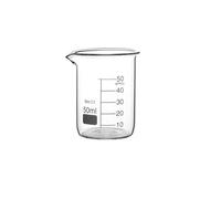 Rocwing Boro 3.3 Glass Graduated Measuring Beaker for Lab or Kitchen (50ml)
