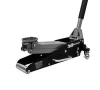 RocwooD Aluminium Trolley Jack 1.5 Ton Hydraulic Low Profile Lifting Range 90mm-358mm Quick Lift Car Van Mechanic Workshop Emergency 1.5T Tonne