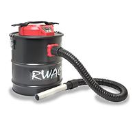RocwooD Ash Vacuum Cleaner 15L 800W Collector Fireplace BBQ Stoves Home Workshop Grills Fire Pits Log Burners Chimineas HEPA Filter Bagless Dust Debris