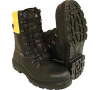RocwooD Black & Yellow Chainsaw Forestry Aborist COFRA Boots Class 1 Size 12 Euro 47.