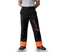 RocwooD Chainsaw Protection Safety Trousers Forestry High-Visibility Durable Heavy-Duty Gear Lightweight Protective Woodwork Equipment Type A Size L Large